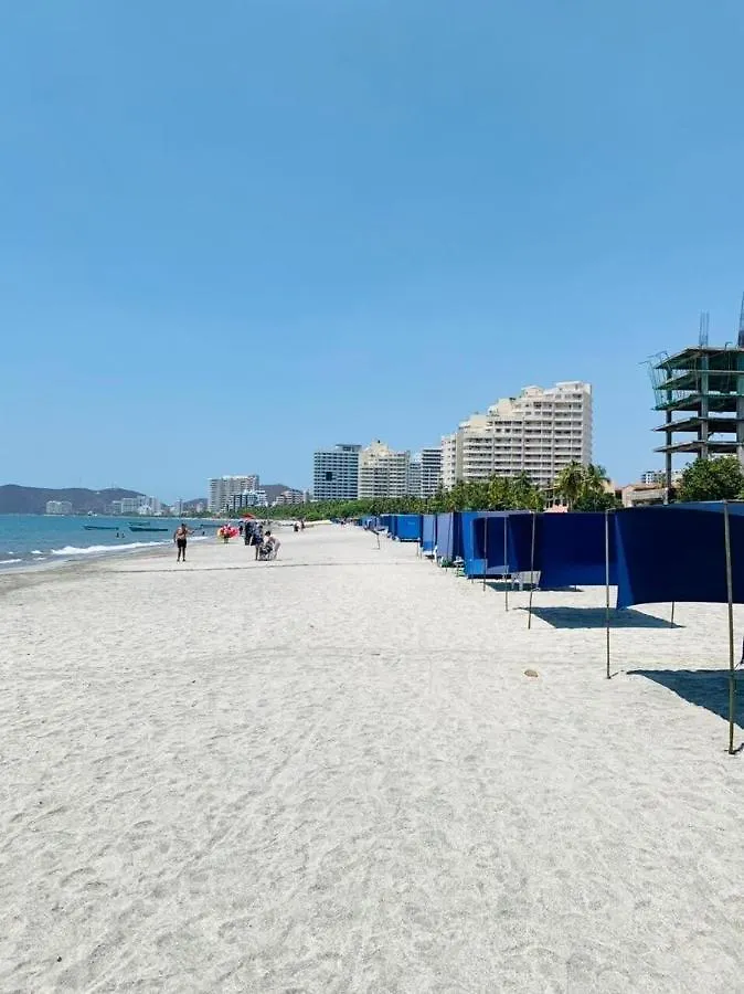 Hermoso Apto Cerca A La Playa Bello Horizonte. Санта-Марта 0*,  Колумбия