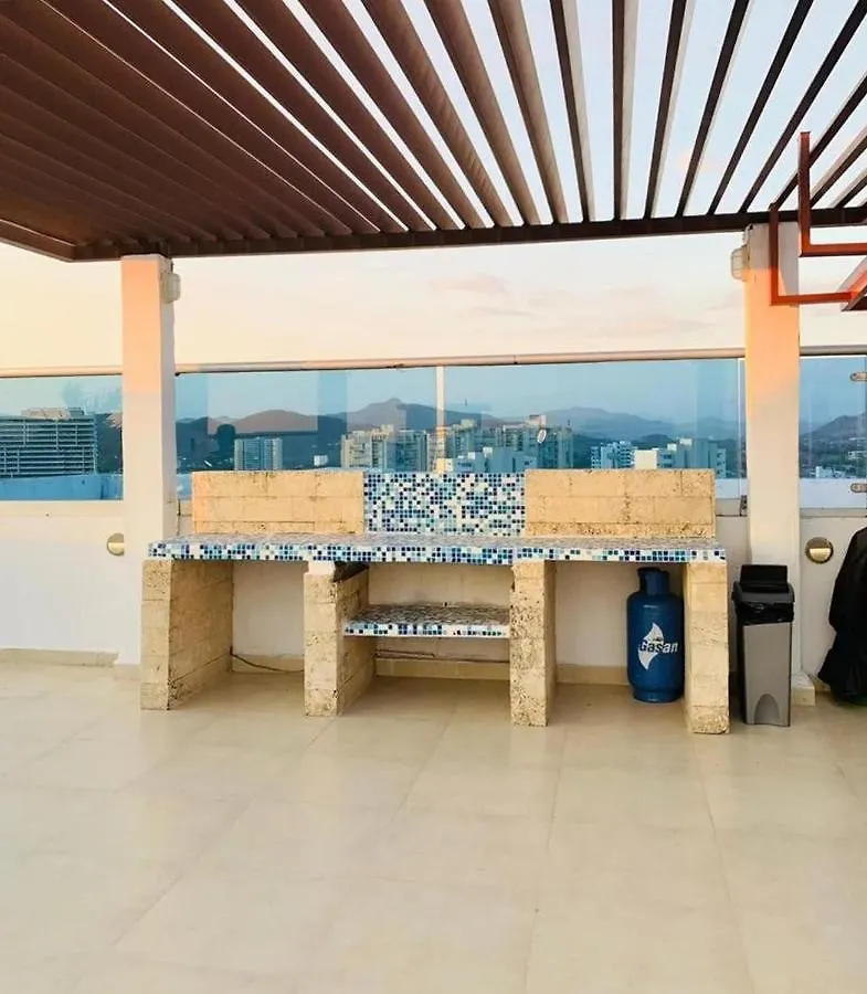 Апартаменты Hermoso Apto Cerca A La Playa Bello Horizonte. Санта-Марта Колумбия